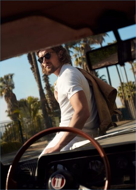 Wouter Peelen Takes to the Road in Mango Summer Styles