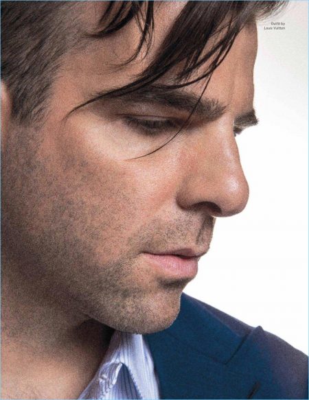 Zachary Quinto Covers Da Man, Discusses Theater Acting