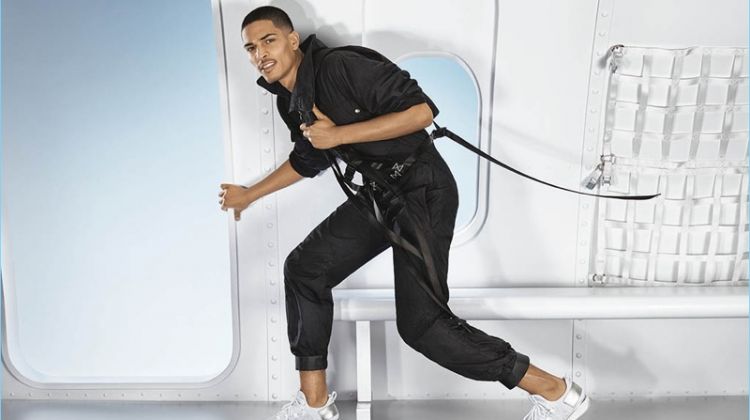 Geron McKinley Prepares for Skydiving in Aldo Fall ’18 Campaign