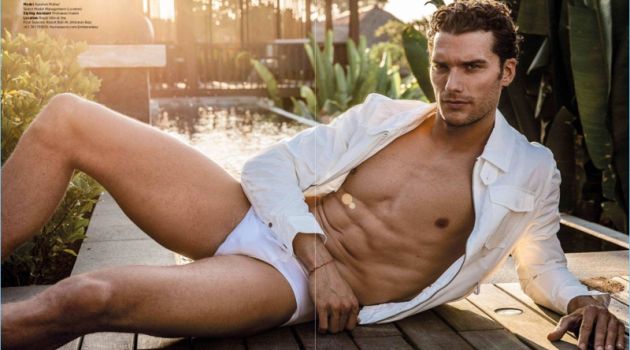 Adonis in Paradise: Aurélien Muller for Da Man Adonis in Paradise: Aurélien Muller for Da Man
