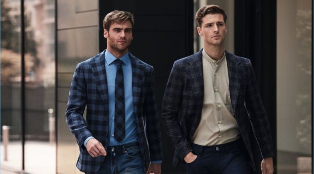 Edward Wilding & George Alsford Embrace Smart Fall '18 Style with Belvest Edward Wilding & George Alsford Embrace Smart Fall '18 Style with Belvest