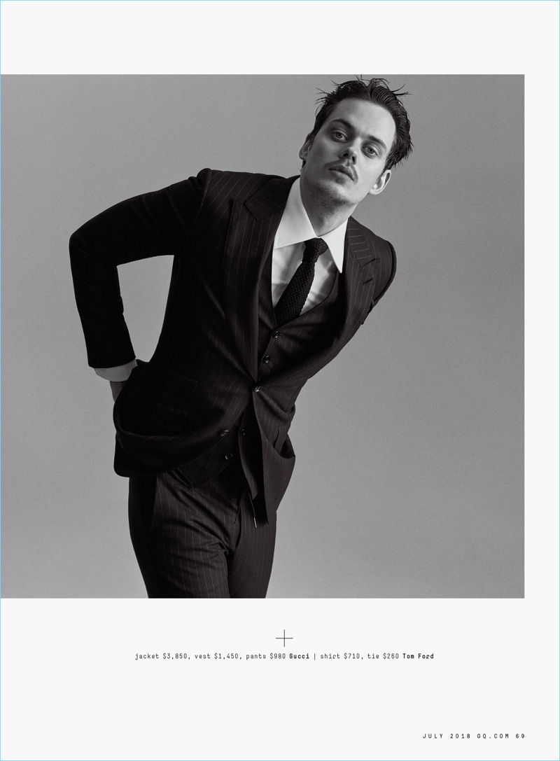 Bill Skarsgård | GQ | Photo Shoot | 2018 | Daniel Jackson