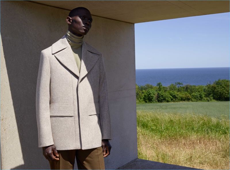 Viviane Sassen photographs Fernando Cabral for COS' fall-winter 2018 campaign.