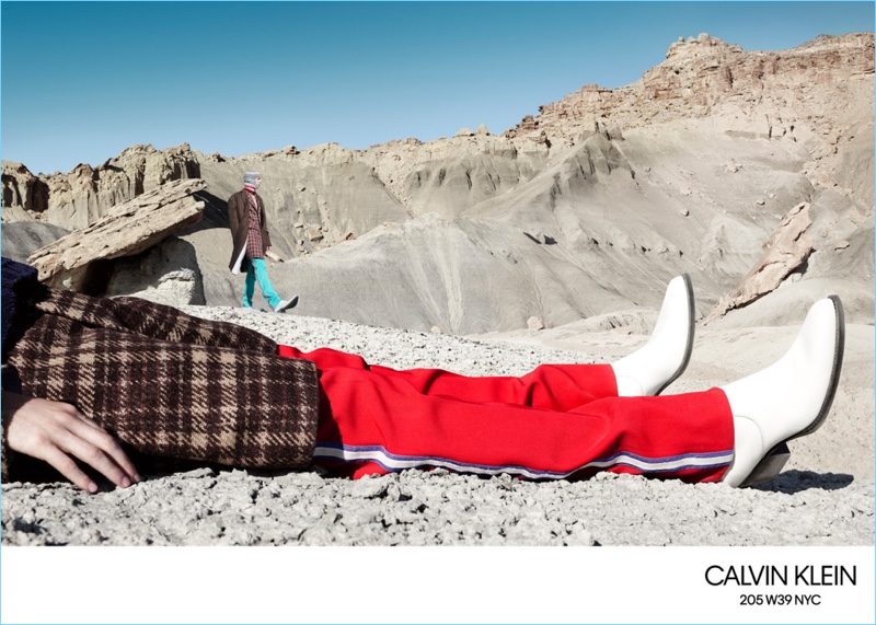 Calvin Klein takes to Utah for its fall-winter 2018 campaign. » Luca Lemaire & Fernando Albaladejo Travel to Utah for Calvin Klein Fall '18 Campaign Calvin Klein takes to Utah for its fall-winter 2018 campaign.