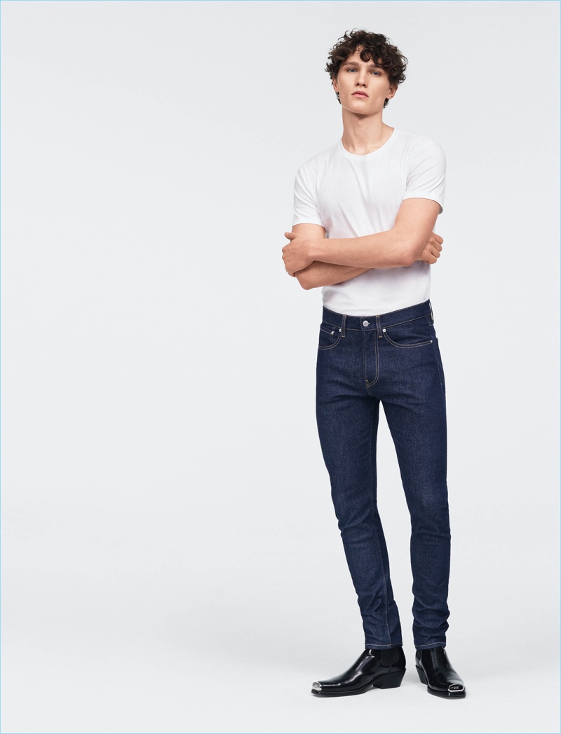 Skinny CKJ 016 Jeans: Sits below waist with skinny leg.