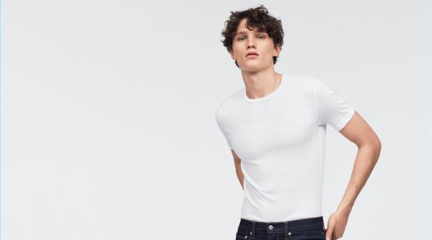 Calvin Klein Jeans Introduces 'The Denim Index' Slim CKJ 026 Jeans: Sits below waist with slim leg.
