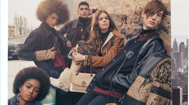Coach Takes to the Alley for Fall '18 Campaign Coach enlists Blesnya Minher, Joaquim Arnell, Ali Latif, Nina Gulien, and William Grant as the stars of its fall-winter 2018 campaign.