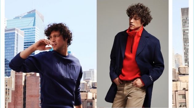 Miles McMillan Goes Sporty in DKNY Fall '18 Collection Miles McMillan stars in DKNY's fall-winter 2018 lookbook.