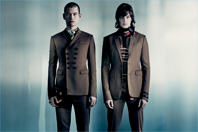 Kohei Takabatake and Sasha Komissarov come together for Dior Men's fall-winter 2018 campaign.