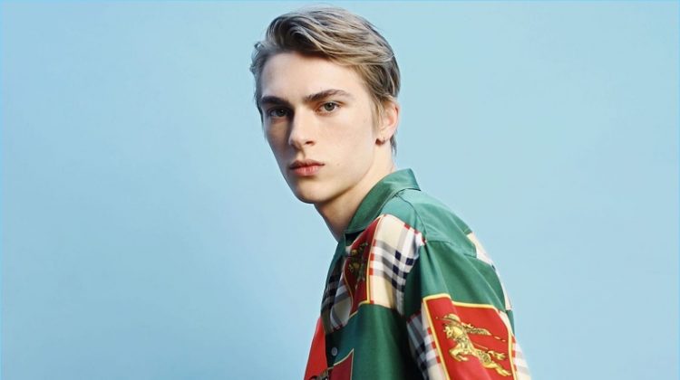 Dominik Sadoch Models Retro-Inspired Prints + More for Matches Fashion