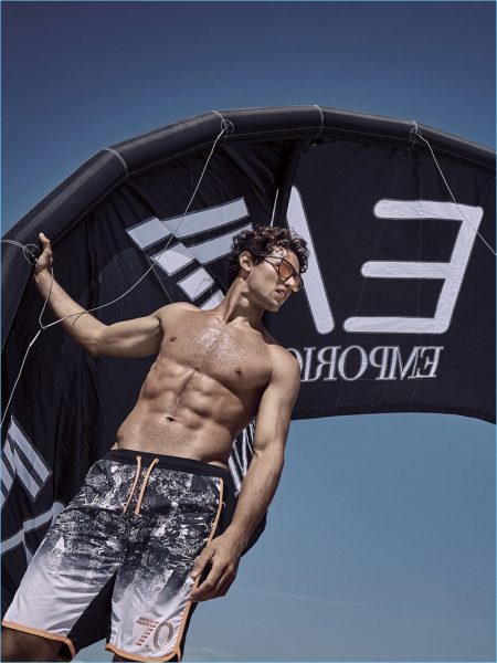Pietro Boselli, Parker Gregory + More Stay Fit with EA7 for Spring '18 Campaign