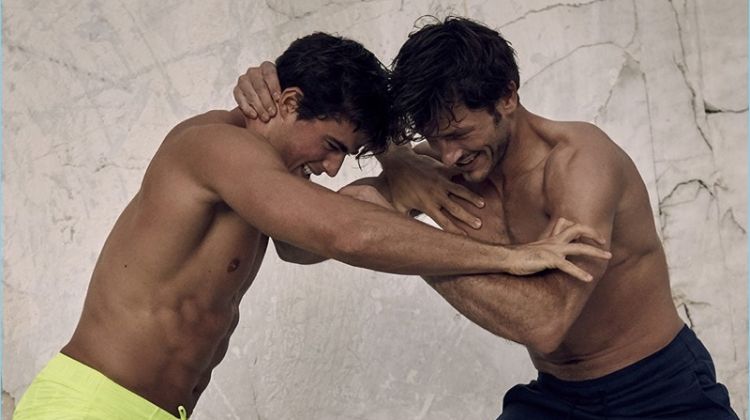 Pietro Boselli, Parker Gregory + More Stay Fit with EA7 for Spring ’18 Campaign