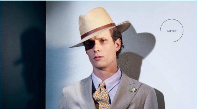 Felix Gesnouin is a Dapper Vision for The Rake Felix Gesnouin is a Dapper Vision for The Rake