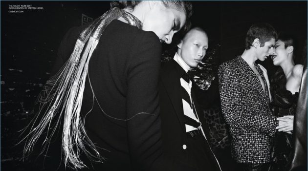 Night Noir: Givenchy Parties for Fall '18 Campaign Steven Meisel photographs Givenchy's fall-winter 2018 campaign.