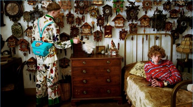 Gucci Collectors: Matïss Rucko, Fisher Smith + More Star in Fall '18 Campaign Models Matïss Rucko and Fisher Smith appear in Gucci's fall-winter 2018 campaign.