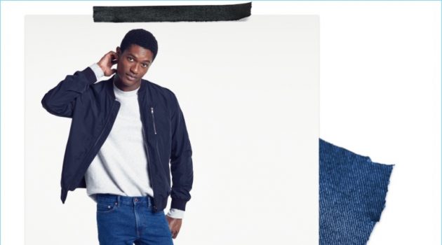 Hamid Onifade Rocks Jeans for H&M Denim Style Guide Hamid Onifade Rocks Jeans for H&M Denim Style Guide
