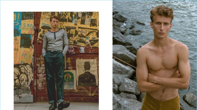 Caleb Fechtor Explores Brooklyn with Hemen Biarritz for Fall ’18 Edit