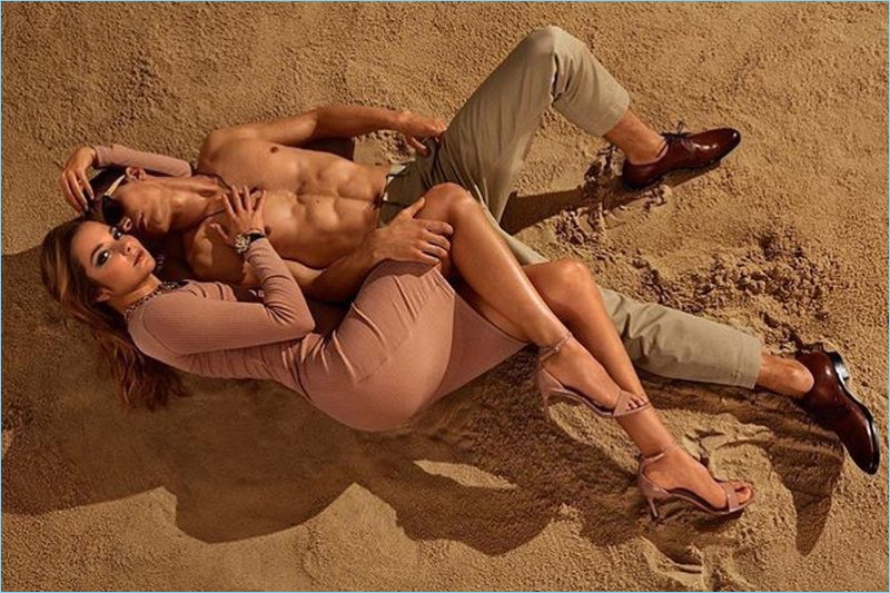 Jack Waterlot photographs Jacob Hankin and Eniko Mihalik for Steve Madden's summer 2018 campaign.