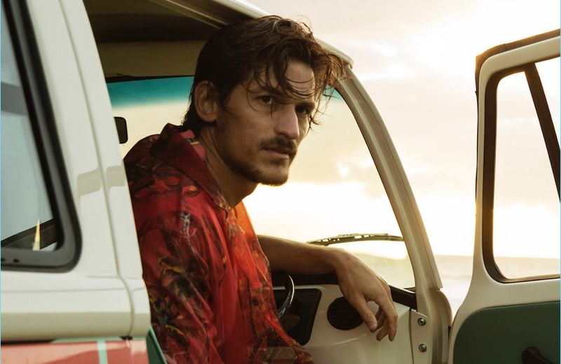 Jarrod Scott Makes a Splash in Louis Vuitton