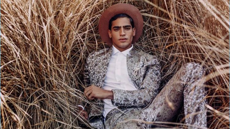 Jhonattan Burjack Dons Statement Looks for L’Officiel Hommes Ukraine