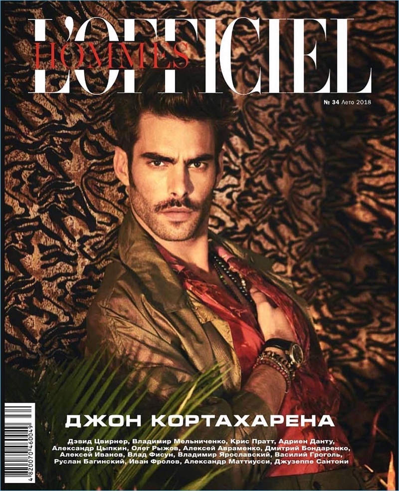 Jon Kortajarena 2018 LOfficiel Hommes Ukraine Cover