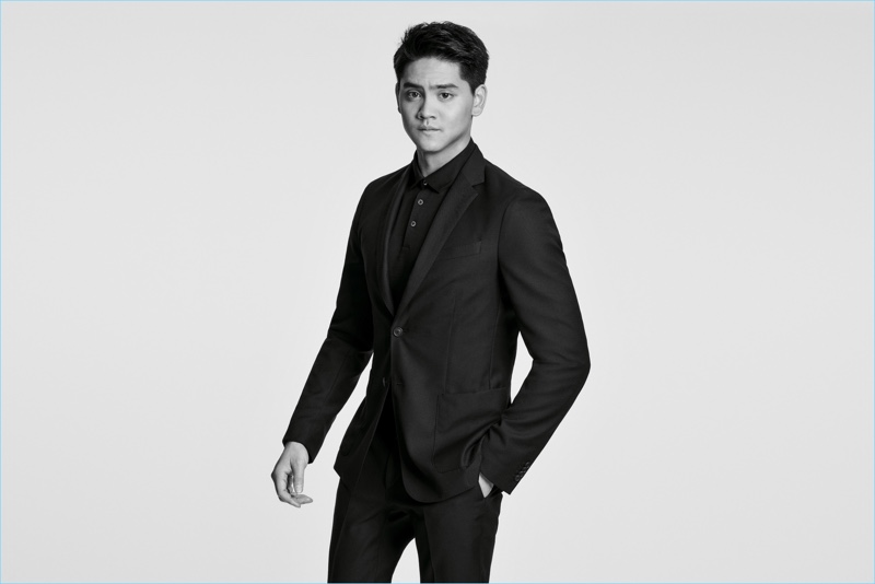 Joseph Schooling Stars in BOSS Washable Suit Campaign