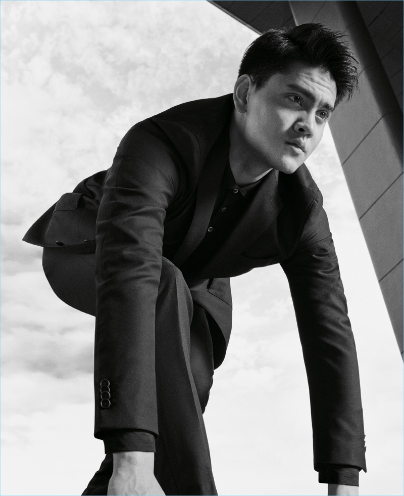 BOSS enlists Joseph Schooling as the star of its Washable Suit campaign.