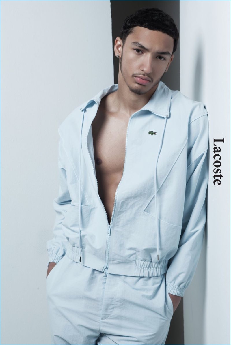 Donovan Santos in Lacoste