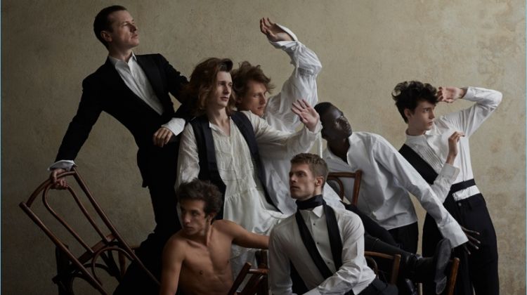Abiti Da Sera: Rogier Bosschaart, Benno Bulang + More for L’Uomo Vogue