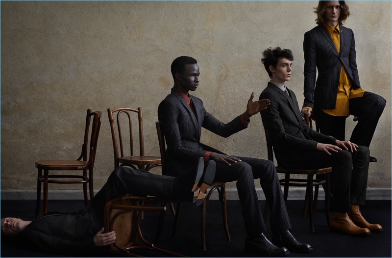 Abiti Da Sera: Rogier Bosschaart, Benno Bulang + More for L'Uomo Vogue