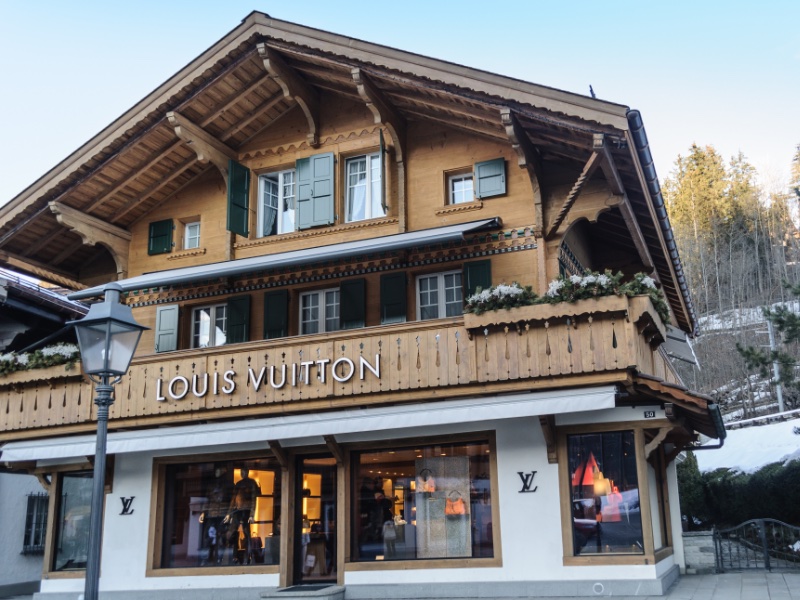 Louis Vuitton Gstaad Switzerland