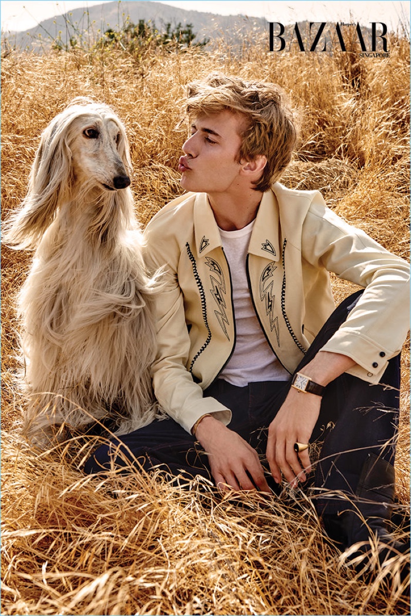 Lucky Blue Smith 2018 Harpers Bazaar Singapore 002