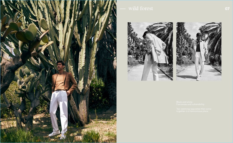 Massimo Dutti enlists Josh Upshaw to star in a summer style edit.