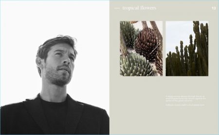 Tropical Element: Josh Upshaw Dons Summer Style for Massimo Dutti