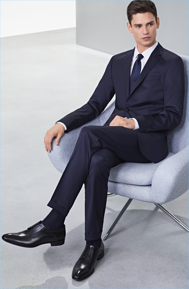 How To Match Shoes Suit Hugo Boss 2018 Style Guide