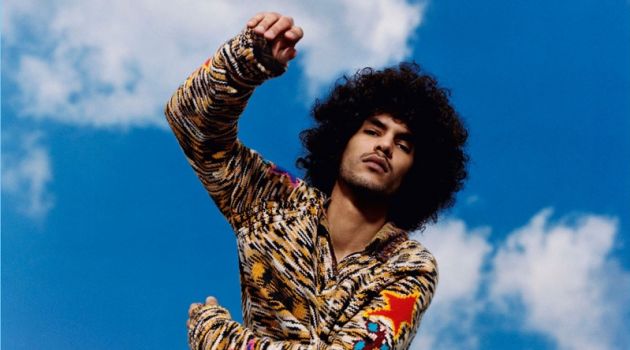 Yassine Rahal Channels 70s Vibe for Missoni Fall '18 Campaign Yassine Rahal stars in Missoni's fall-winter 2018 campaign.