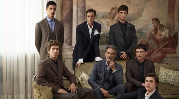 Pal Zileri Unveils Portrait of Distinctive Men for Fall '18 Campaign Johan Sandberg photographs Pal Zileri's fall-winter 2018 campaign.