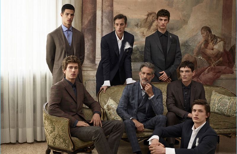 Pal Zileri Unveils Portrait of Distinctive Men for Fall ’18 Campaign
