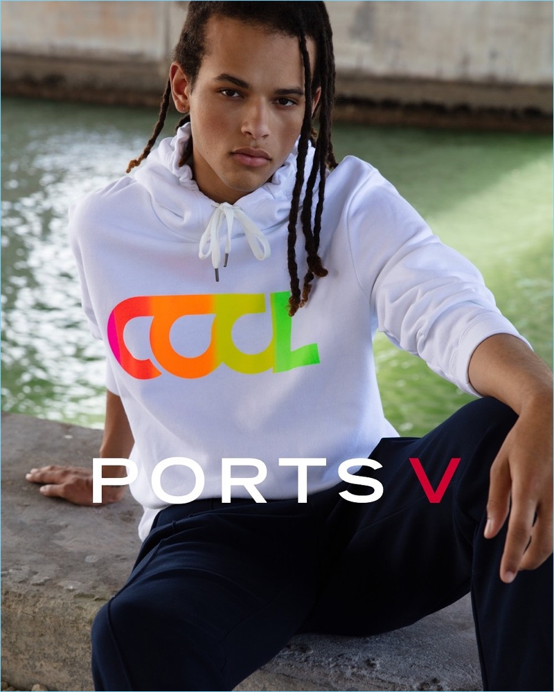 Don Lee appears in Ports V's new campaign. » Ports V Launches with Celebration of Love & Difference Don Lee appears in Ports V's new campaign.