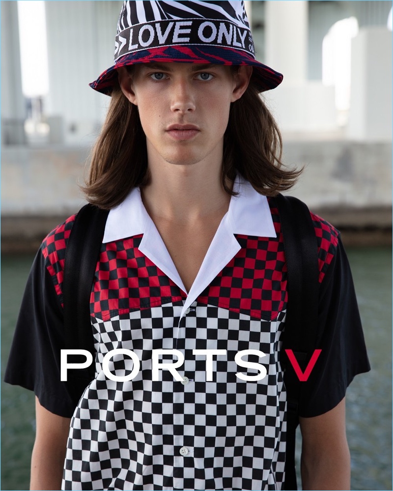 Ports V taps Marcus Rye as the face of its debut drop. » Ports V Launches with Celebration of Love & Difference Ports V taps Marcus Rye as the face of its debut drop.