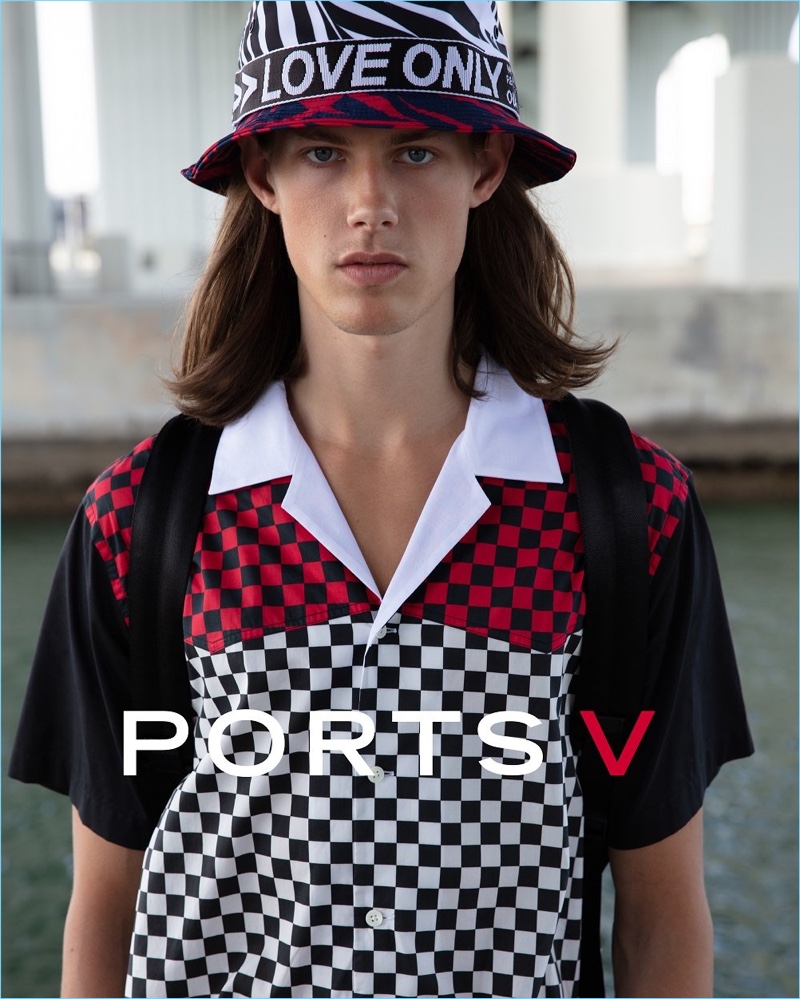 Ports V taps Marcus Rye as the face of its debut drop.