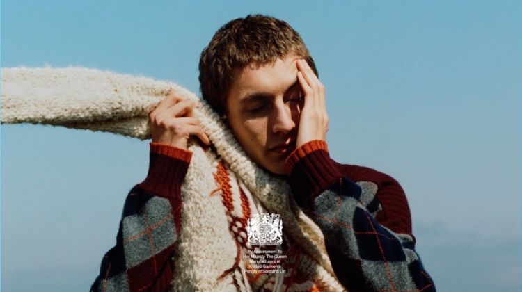 Henry Kitcher Travels to Scotland for Pringle of Scotland Fall ’18 Campaign