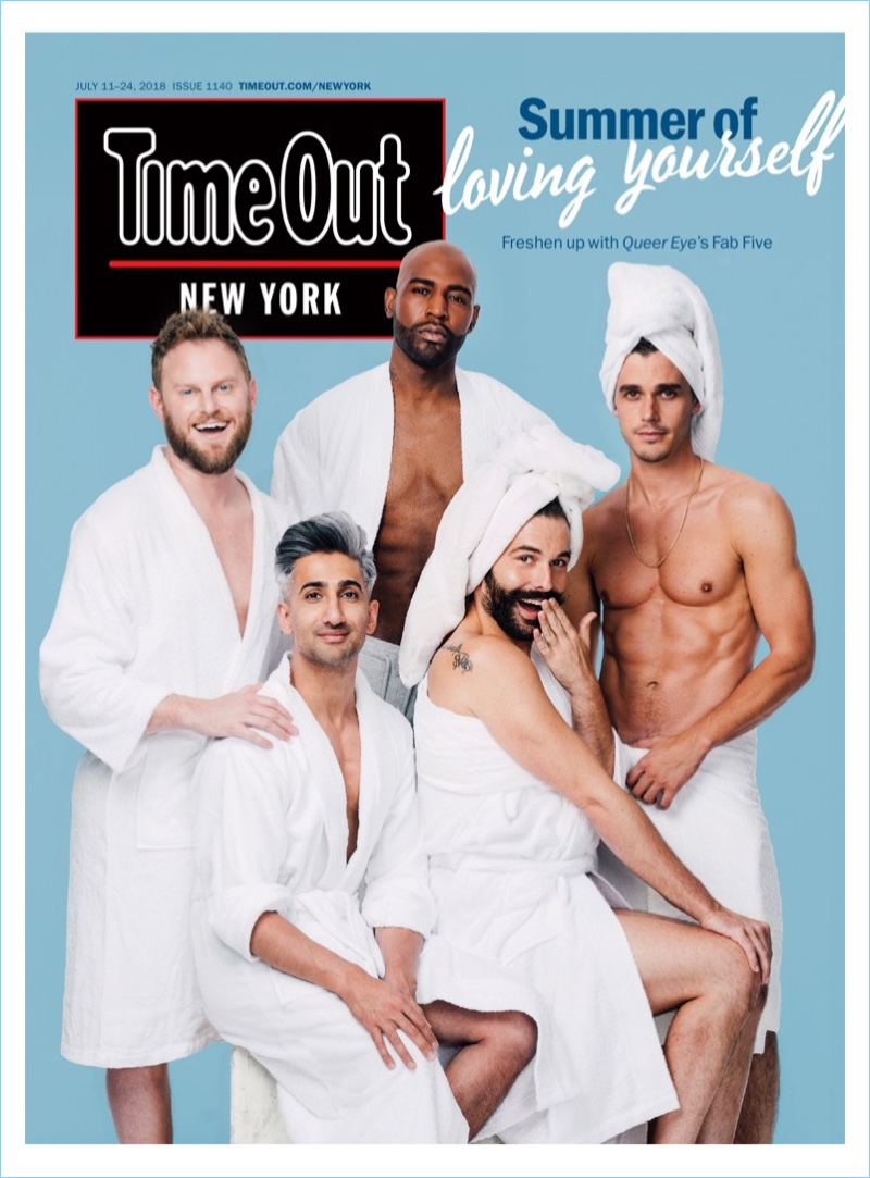 The cast of Queer Eye cover Time Out New York.