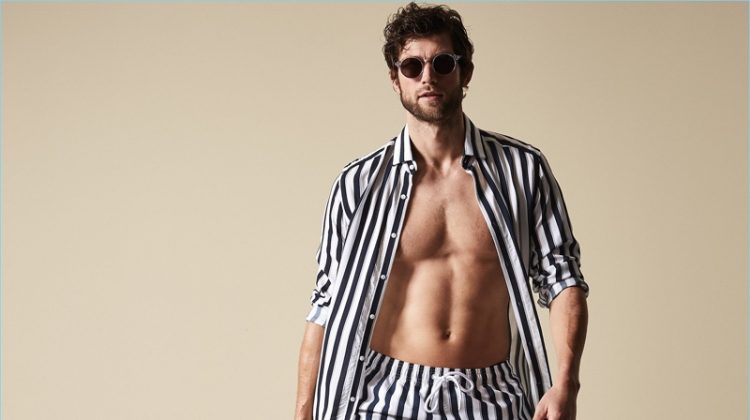 Summer Up in Soft Hued Swimwear from Reiss