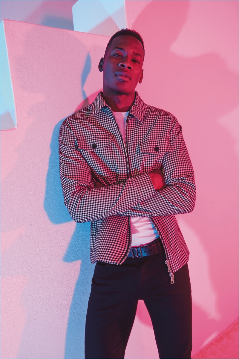 River Island Summer 2018 Men's Lookbook Aleksandar Rusić David Agbodji
