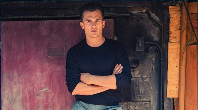 Rupert Friend Covers DuJour, Discusses 'Strange Angel' Rupert Friend Covers DuJour, Discusses 'Strange Angel'