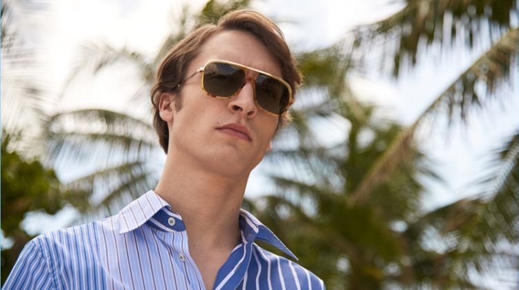 Modern Vision: Tim Dibble Rocks Shades for Matches Fashion