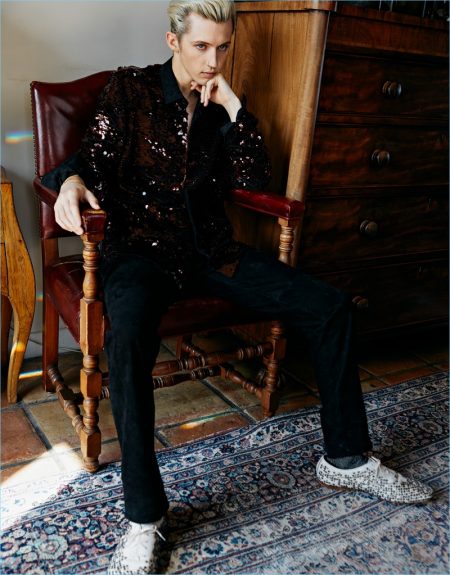 Troye Sivan 2018 LOfficiel Hommes USA Photo Shoot 004