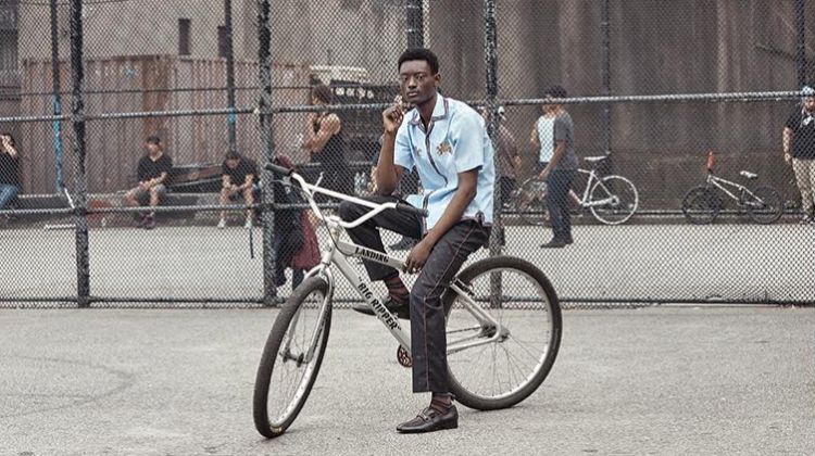 Youssouf Bamba Explores Harlem in Gucci for VMAN