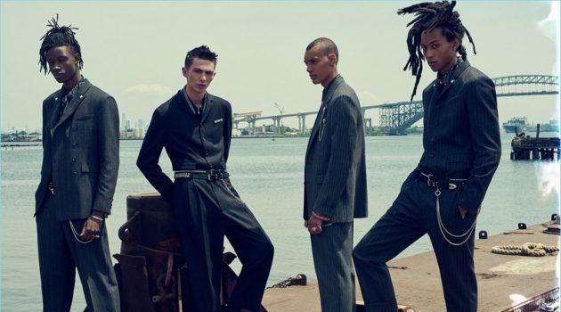 Zara Man Taps Fresh Lineup of Models for Fall '18 Campaign Abdulaye Niang, Willow Barrett, Simon Bornhall, and Kendall Harrison star in Zara Man's fall-winter 2018 campaign.